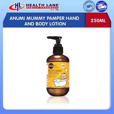 ANUMI MUMMY PAMPER HAND AND BODY LOTION (250ML)